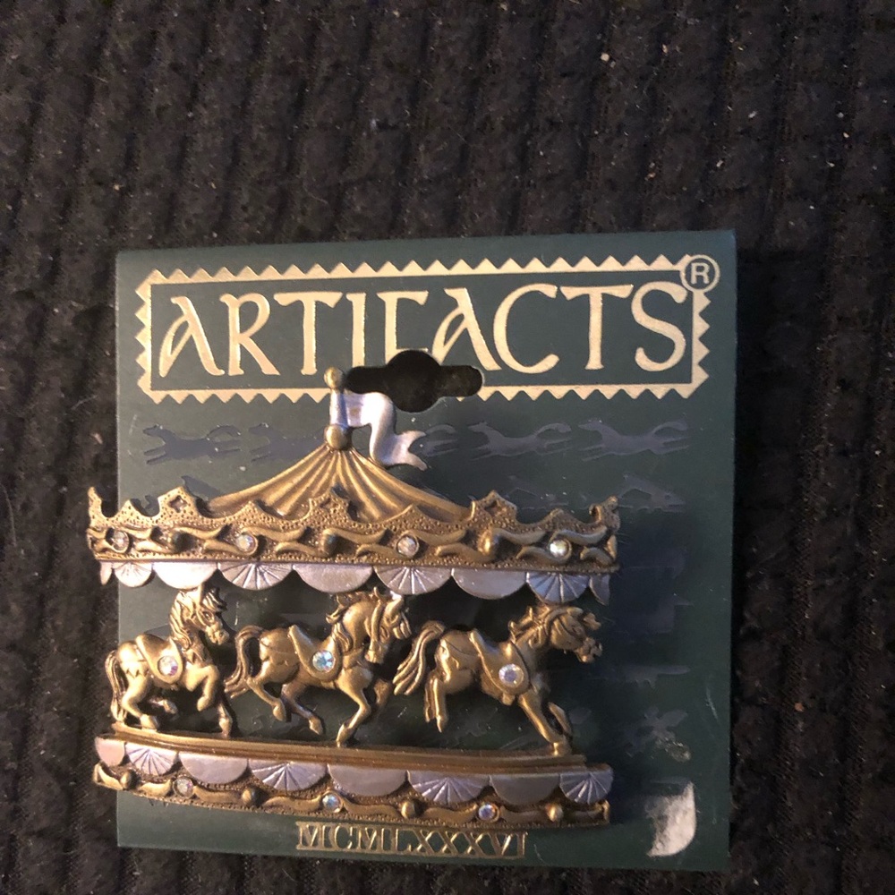Artifacts Vintage Carousel Pin-709